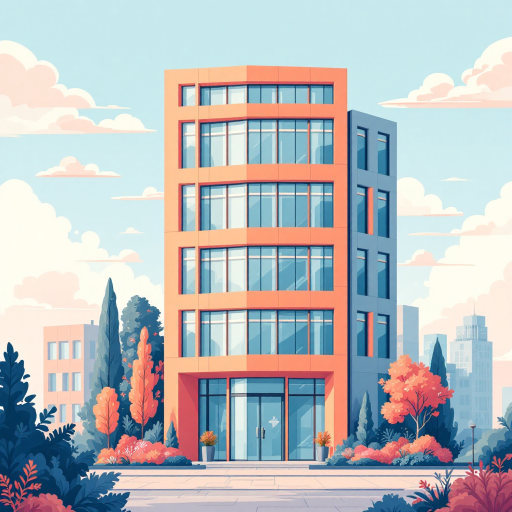 モダンなオフィスビル